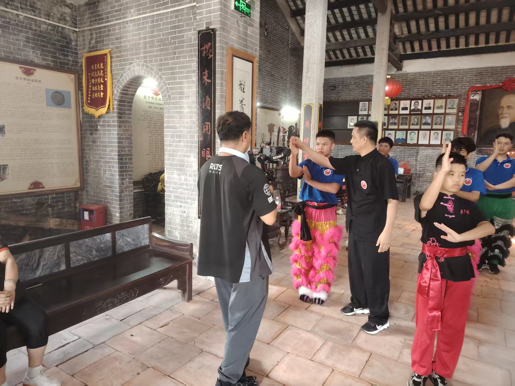 京梅村练功场